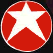 simbolo della stella a cinque punte dentro un cerchio